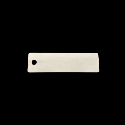 TAG AISI 316 B70 x H20 x T1mm 1 x Ø5mm