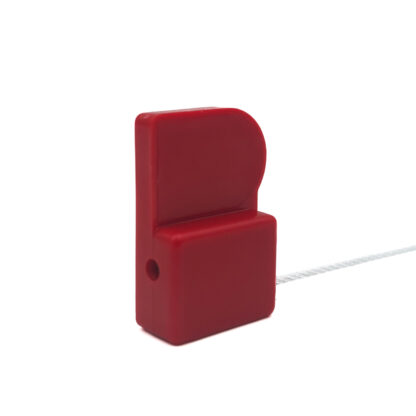 Red Asset Seal Steel Wire NFC Sealing Tag produktbillede til TagSupply.